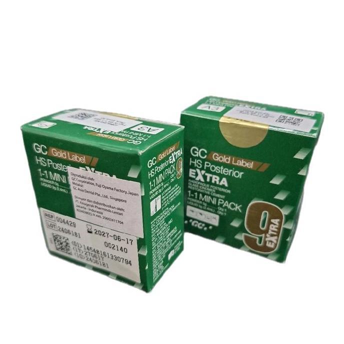 Fuji 9 Extra Mini Pack Dental GC gold Label Posterior Perawatan Karang