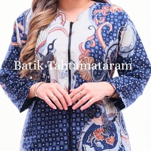 Baju Batik Wanita Kekinian Blouse BATIK Jumbo Ukuran M L XL XXL Ld 110 Ld 120 Ld 130