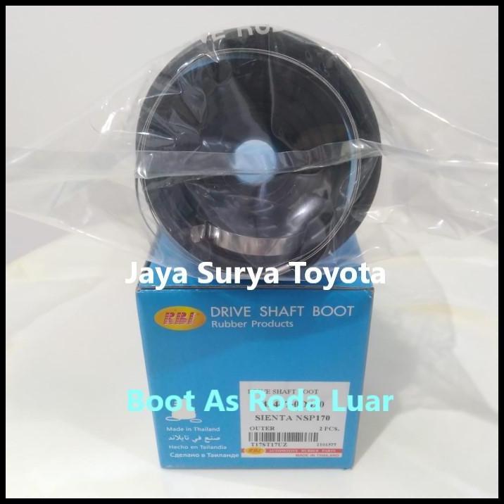 TERBARU KARET BOOT AS RODA LUAR DRIVE SHAFT OUTER SIENTA THAILAND 