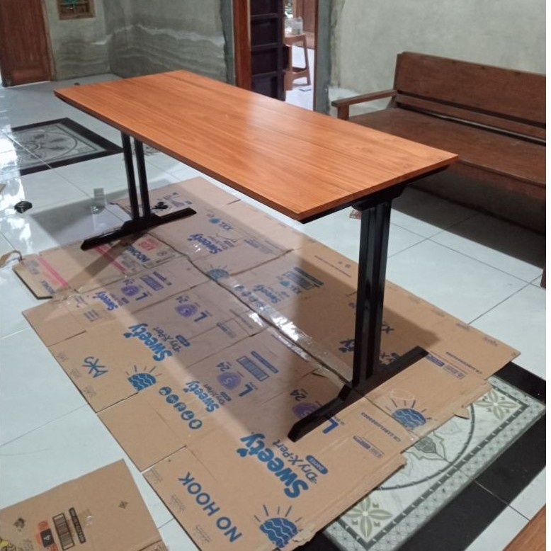 meja komputer meja kerja panjang 120x60x75