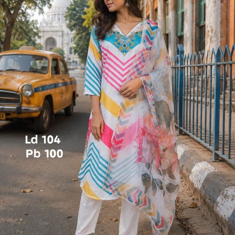Baju India Kurta Kurti Set Silk Etnik Boho Pesta Mewah Kondangan Bollywood Pakistan Premium Wanita O