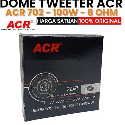Tweeter Acr 701 Twitter Magnet - Super Polymide Dome Tweeter 100W 8Ohm Speaker Tweter