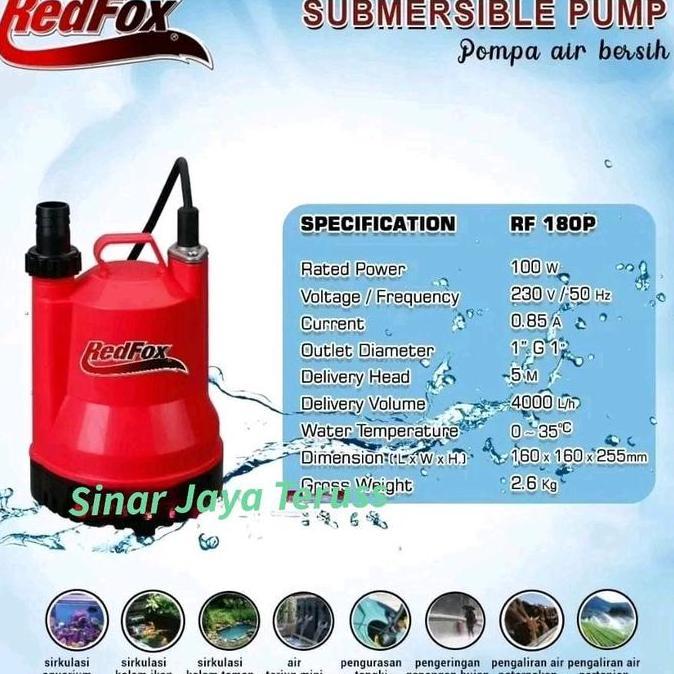 POMPA CELUP REDFOX RF 180 FORSALE