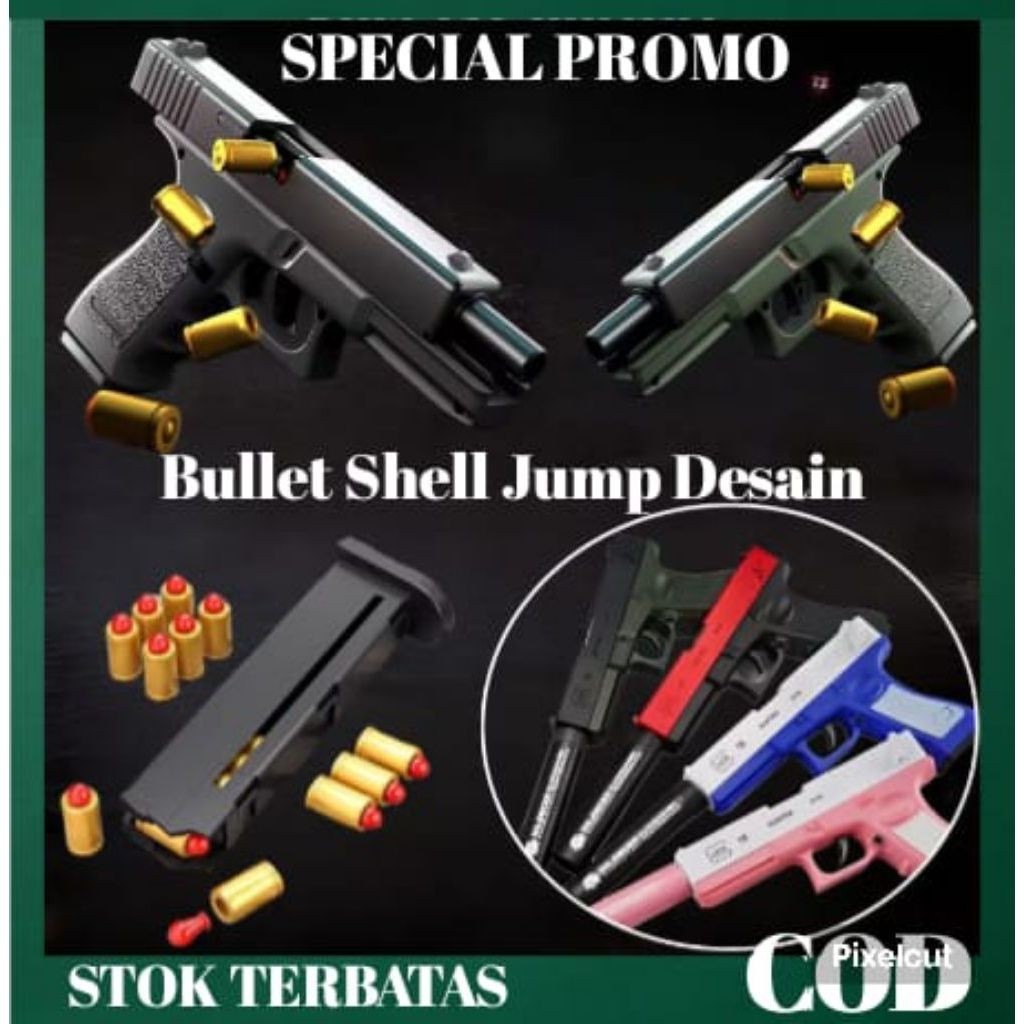 MAINAN PISTOL PISTOLAN TEMBAK TEMBAKAN  ANAK LAKI LAKI PELURU BUSA SNIPER NERF BULLET AWM MURAH/MAIN