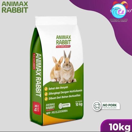 ANIMAX PLUS RABBIT FOOD 10KG - Makanan Kelinci Animax Plus Rabbit Food 10kg