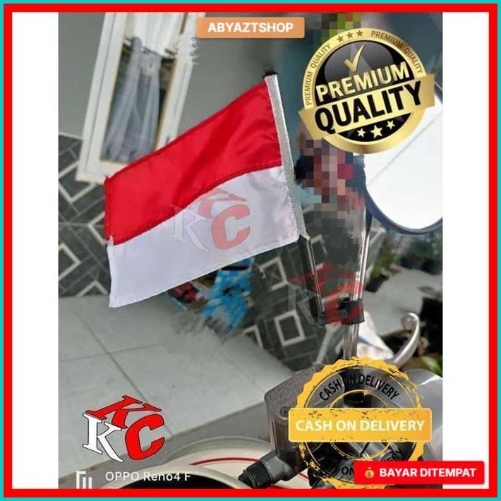 Tiang Bendera Motor Tiang Bendera Merah Putih Motor Tiang Motor