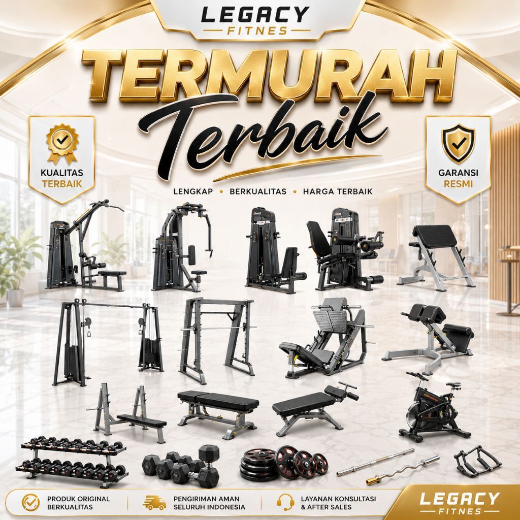 Alat Fitnes Paket Gym Comercial komersil DHZ total Fitnes Fitness