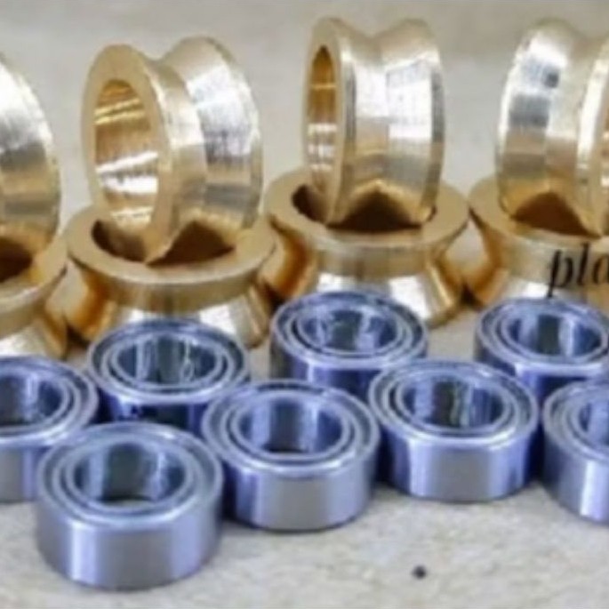 1set Bering anti karat dan line roller untuk reel daiwa RIYOBi Shimano GK maguro daido dll