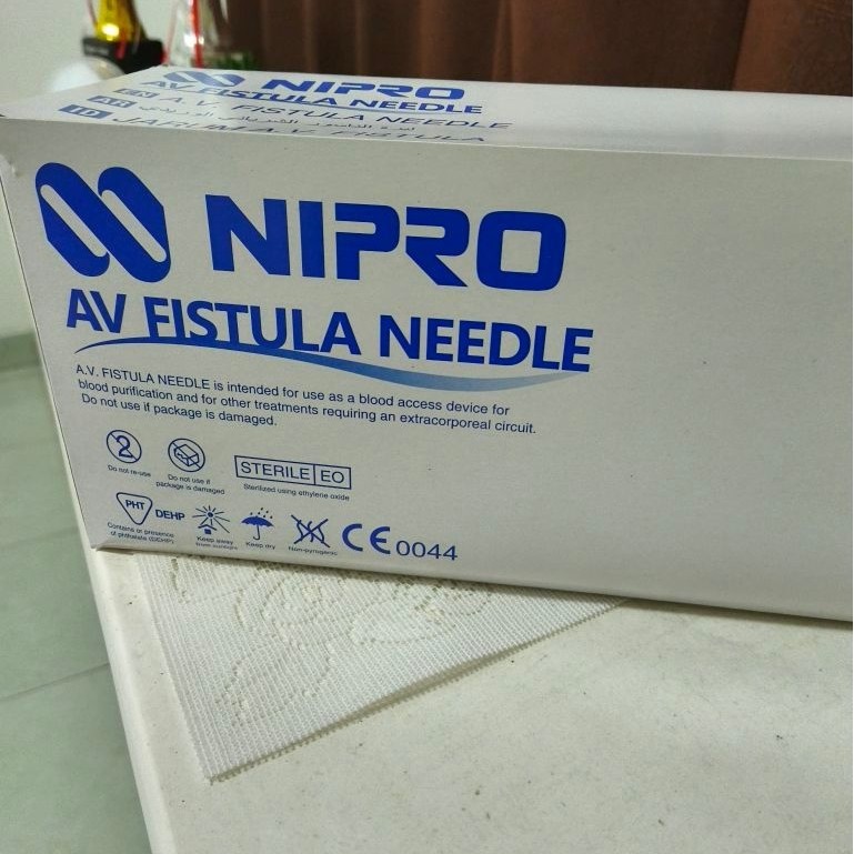AV FISTULA NEEDLE NIPRO