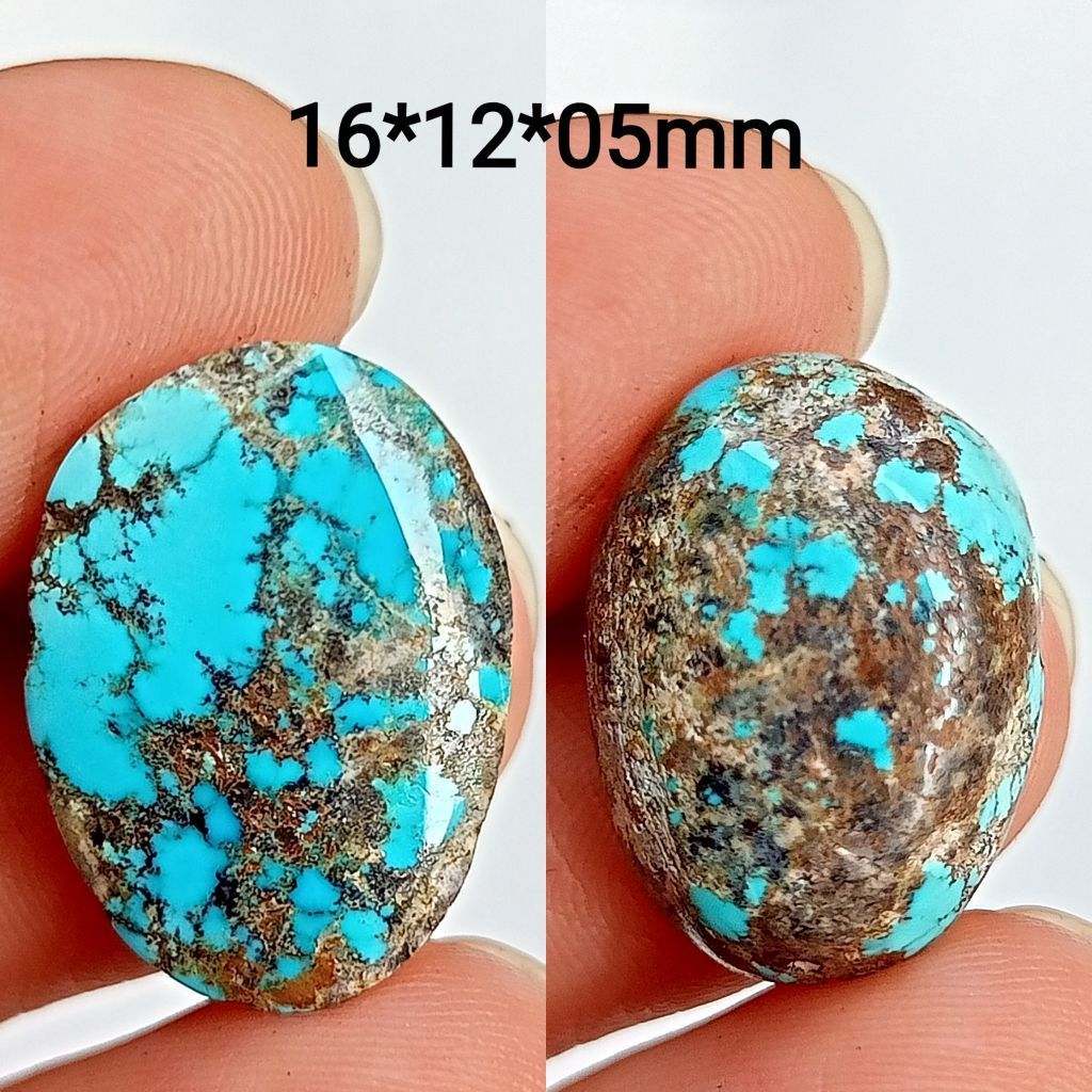 Natural batu pirus persia biru