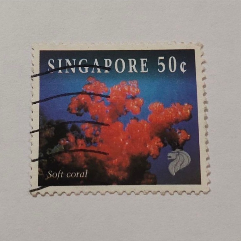 perangko kuno Singapura / Singapore