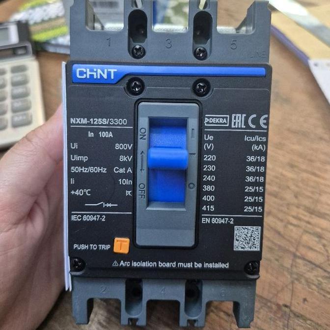 Breaker 100 A Chint / MCCB 100 Ampere Chint