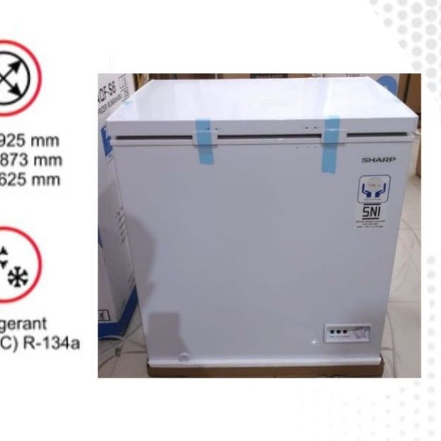 FREEZER SHARP 200 LITER FRV-200