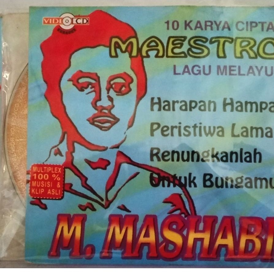 VCD KARAOKE 10 KARYA MAESTRO LAGU MELAYU, M. MASHABI.