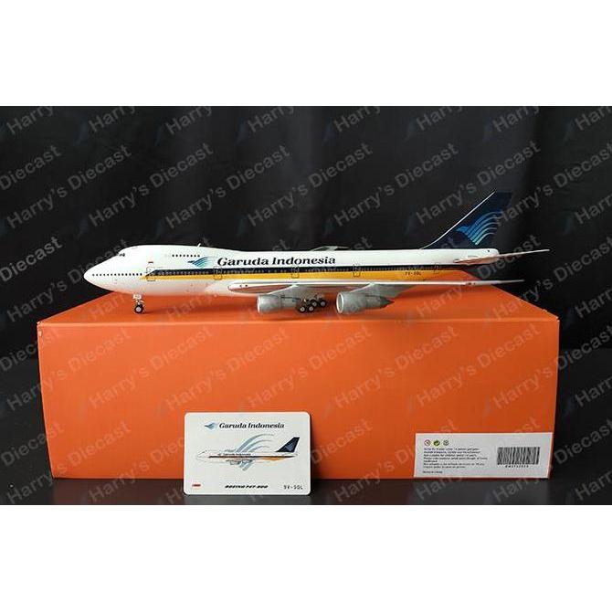1/200 B747-200 Garuda Indonesia - Singapore Hybrid by JC Wings