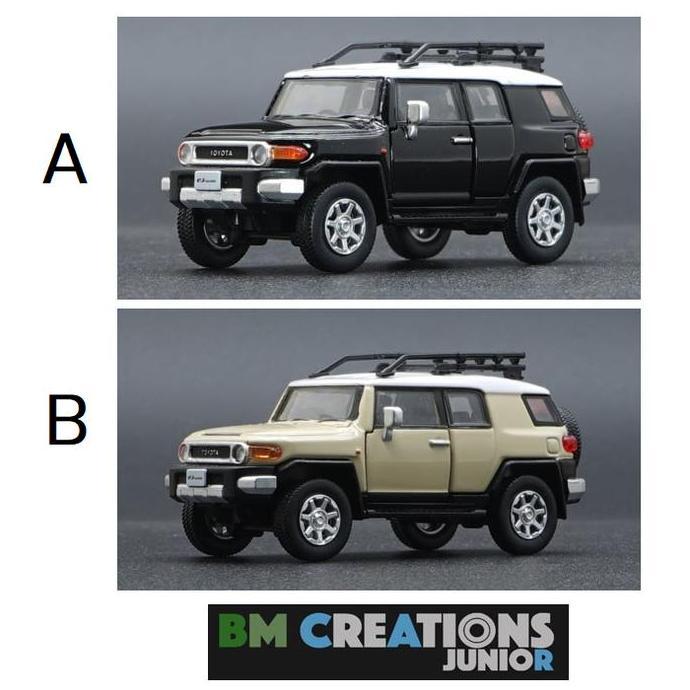 BM CREATIONS JUNIOR TOYOTA FJ CRUISER 2015 IVORY BLACK BMCREATIONS