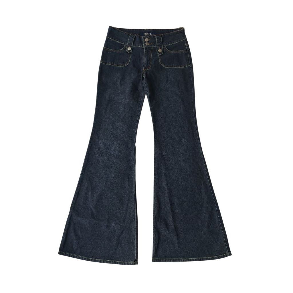 Flare pants mh-3 jeans bootcut jeans y2k indie grunge