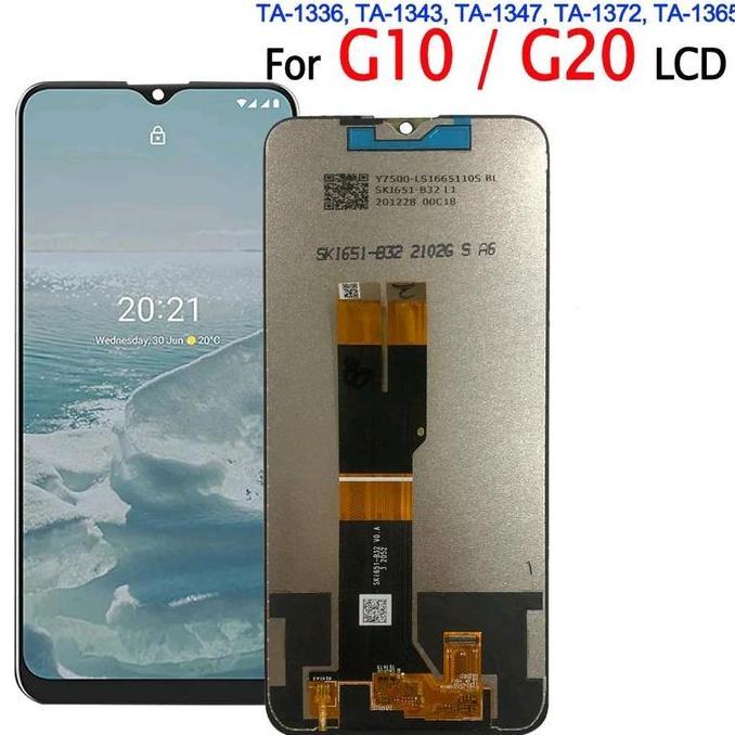 LCD Nokia G10 G20 Layar Touchscreen Original