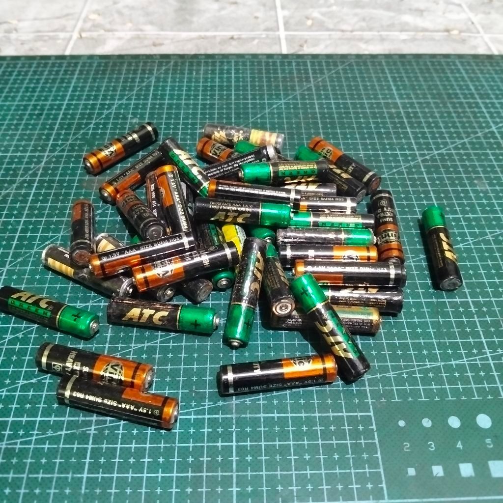 Borongan Baterai Campur untuk Oprekan, Mainan, dan Experiment