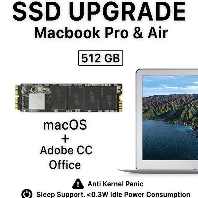 SSD MacBook Air 512 GB 2010 2011 2012 2013 2014 2015 2016 2017 512GB