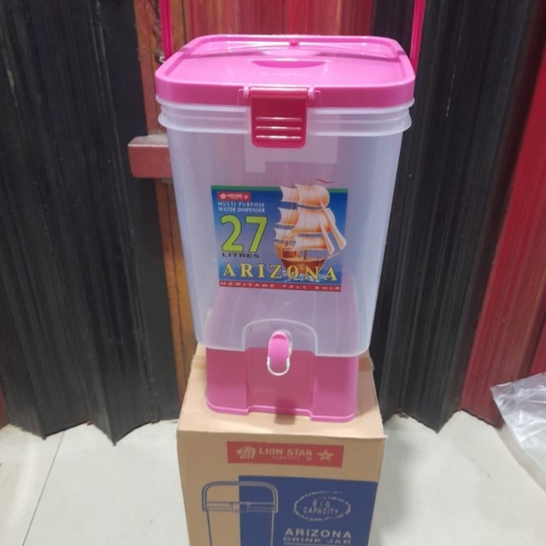 Arizona drink jar 27 liter