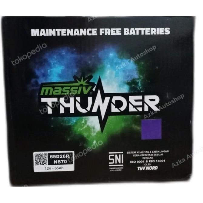 Aki Mobil Massiv Thunder NS70