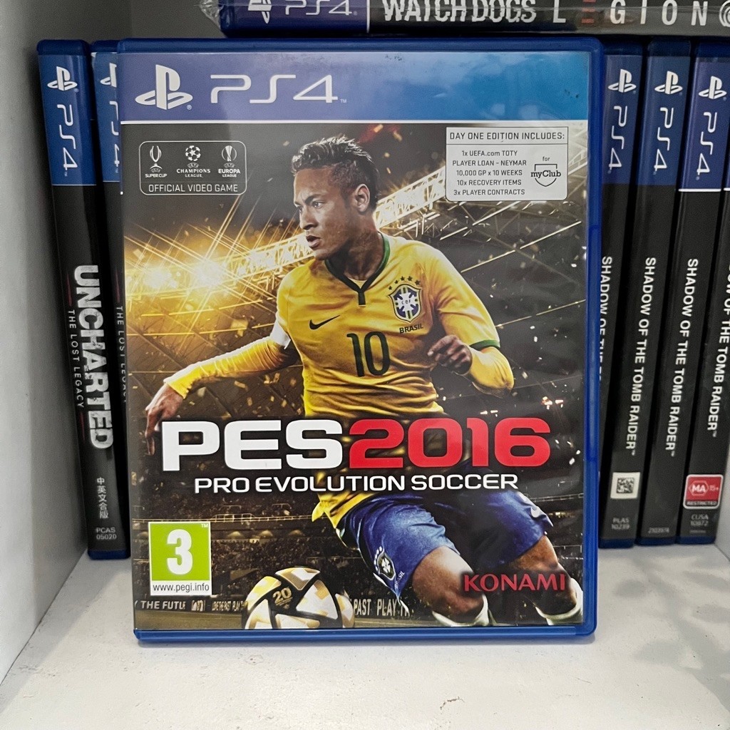 pes 2016 ps4 disc playstation4 kaset ps bd pro evolution soccer