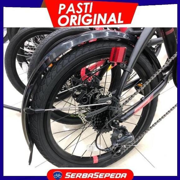 Polygon Fender Sepeda Lipat 20 - Aksesoris Sepeda