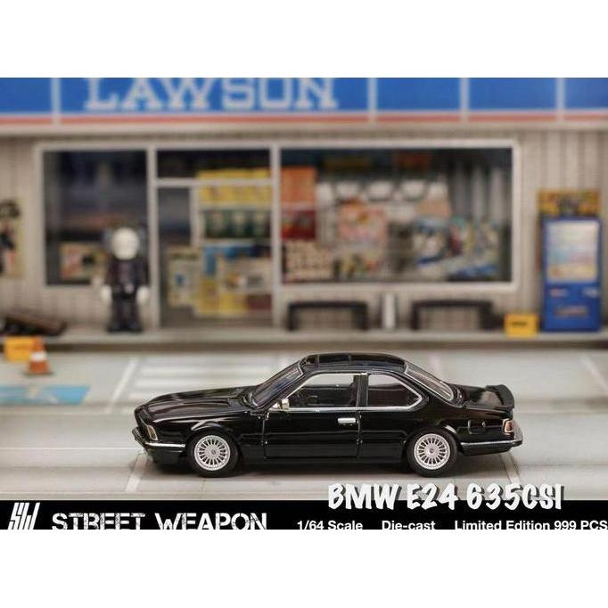 Street Weapon 1/64 SW64167 BMW E24 635 CSI - SW64168 Mercedes Benz W140 S600 - Focal Horizon FH64025