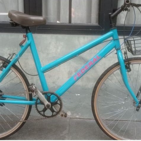 sepeda commuter bike lady vintage 26 non federal