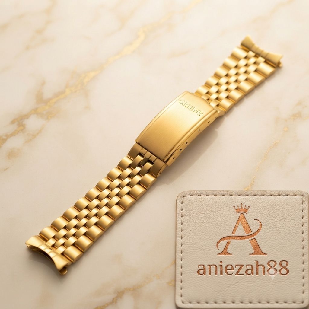 Tali Rantai Jam Tangan Rantai Jam Orient Ukuran 18mm