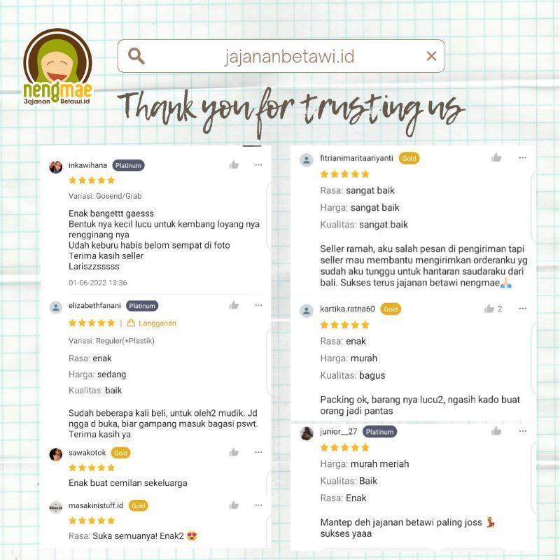 [Terlengkap] Paket Oleh Oleh Khas Jakarta | Neng Mae