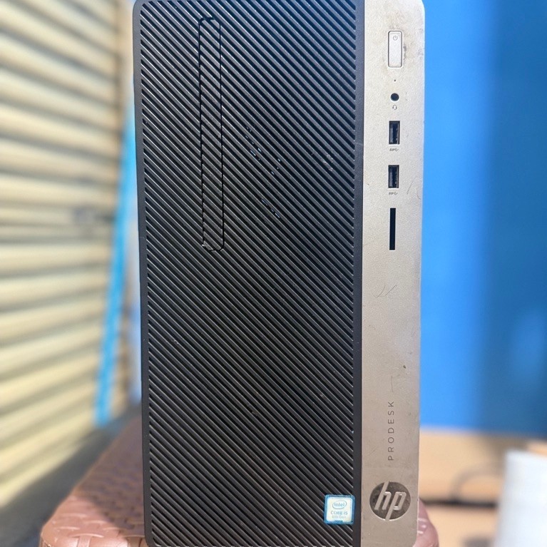 CPU MT HP PRODESK 400 G6 CORE i5 GENERASI 9 RAM 8GB SSD 256GB