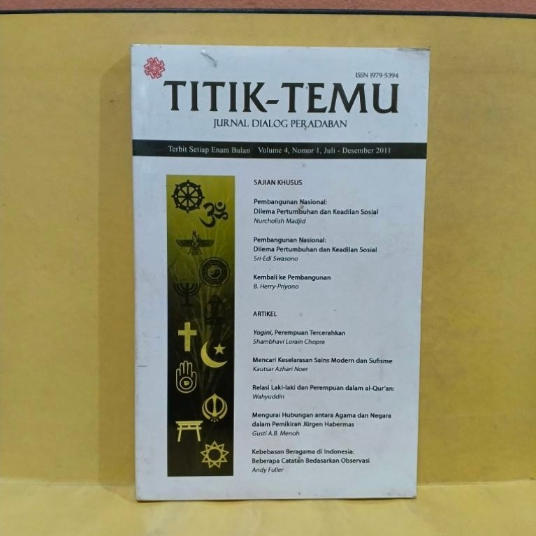 Titik temu jurnal dialog peradaban