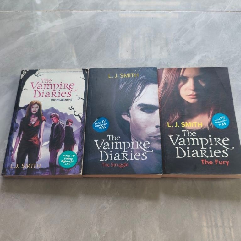 Novel vampire diaries set