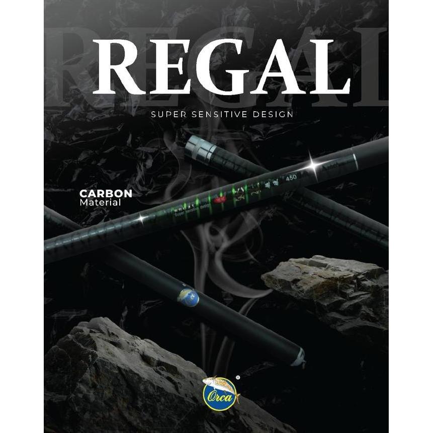 Joran Tegek Orca Regal 360 450 540 Bahan Carbon