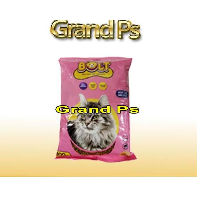 Meow- New- Bolt Cat Food Makanan Kucing  Adult / Kitten