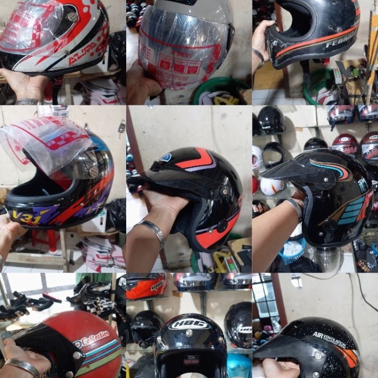 helm second ori lawasan