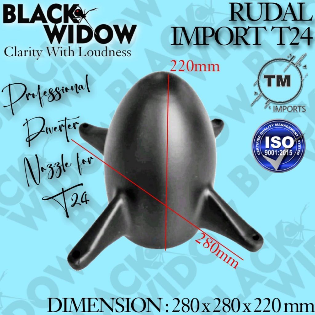 Black Widow Horn Corong TW Rudal T24 (Phase Plug) 0518