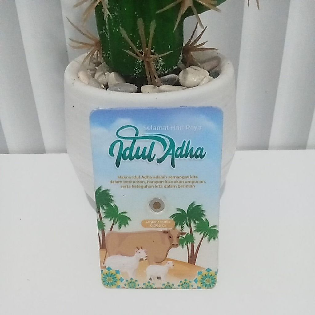 EOA gold Fine Gold series Idul Adha UK 0,005gr