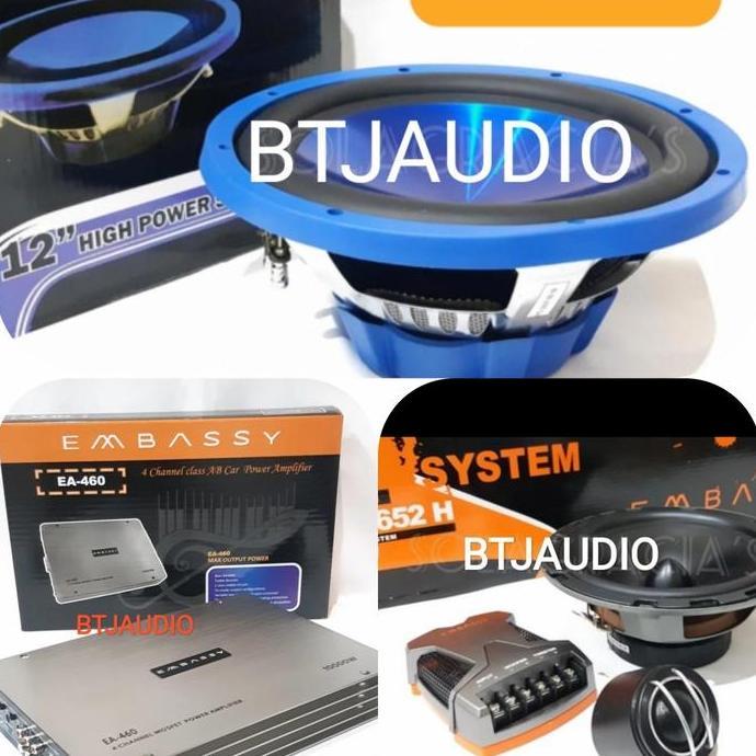 Wexx- Paket Audio Mobil Sql Merk Embassy