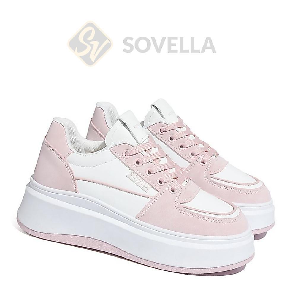 Premium Sovella Leia Sepatu Sneaker Wanita Simple Polos