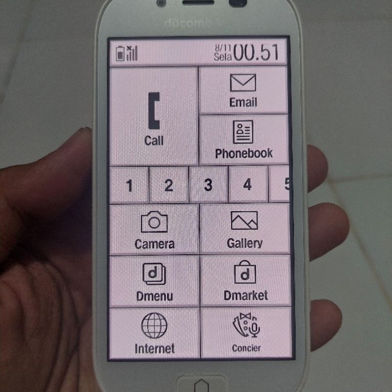 HP fujitsu f06f docomo ex limbah jepang