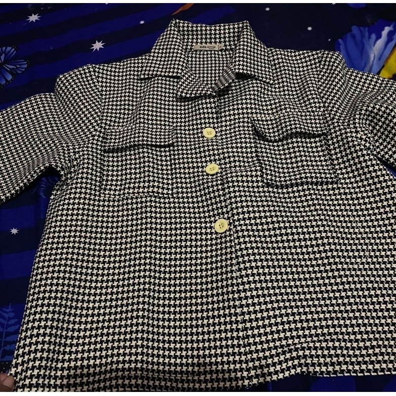 pl kemeja tweed