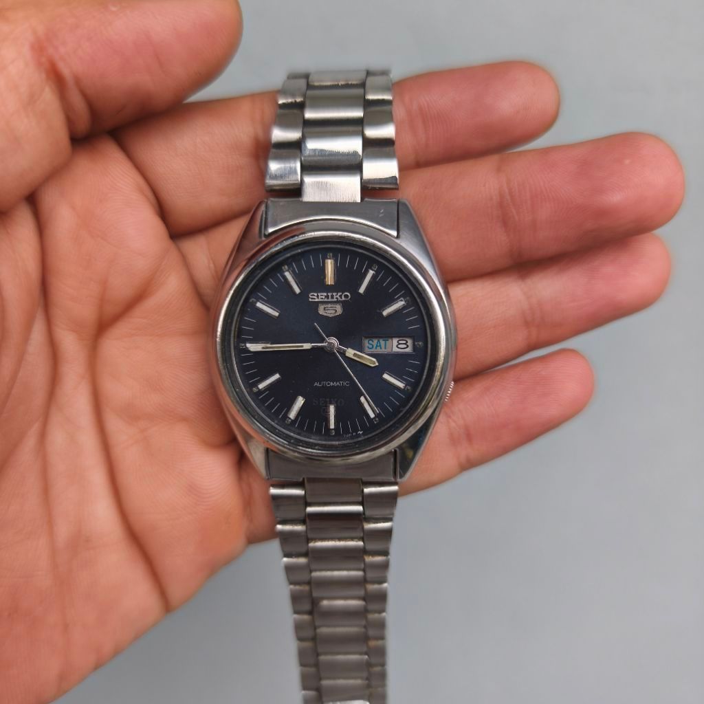 JAM TANGAN SEIKO 5 AUTOMATIC VINTAGE BEKAS SECOND NOT CASIO