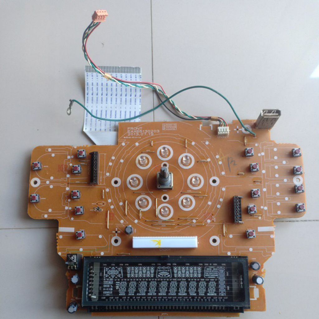 modul panel lcd control tape compo hifi LG DM5230 ori copotan
