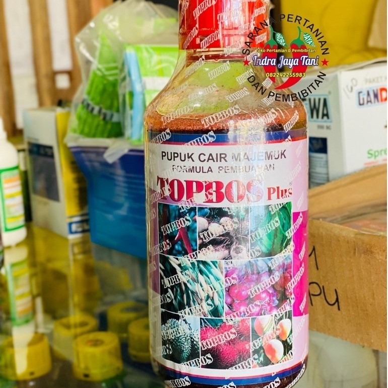 PUPUK CAIR MAJEMUK TOPBOS-B (merah) 1000ml