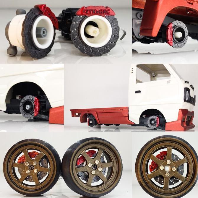 BIG BRAKE KIT UNTUK VELG 3 PIECE WPL D12 WPL D42 (BUKAN RC)