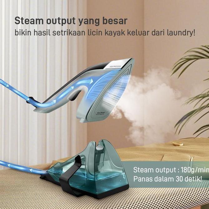 Tefal Setrika Uap Duo Power FREE Alas Setrika KSS