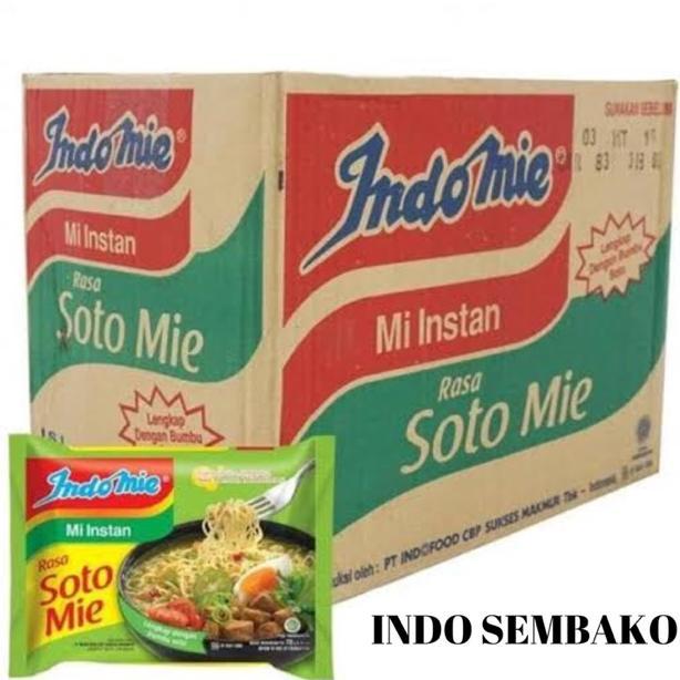 Indomie Soto dus / Mi Instan Indomie / Indomie rasa Sotomie dus / Indomie